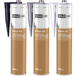 Masa uszczelniająca PU GOLDCAR Goldflex 300ml biała/szara/czarna